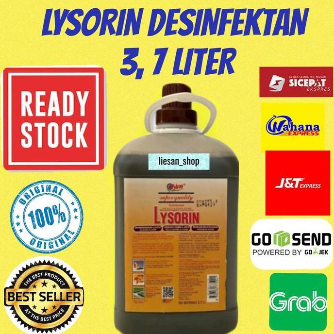 YURI LYSORIN 3.7 LITER READY pembersih desinfektan