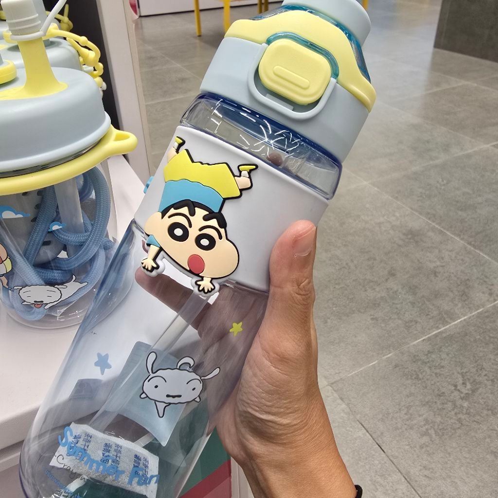 BOTOL MINUM SINCHAN. TUMBLER PLASTIM KKV