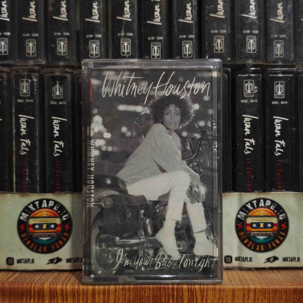 Kaset - Whitney Houston - I'm Your Baby Tonight - Radio Tape - Kaset Pita - Radio - Pemutar Kaset - 