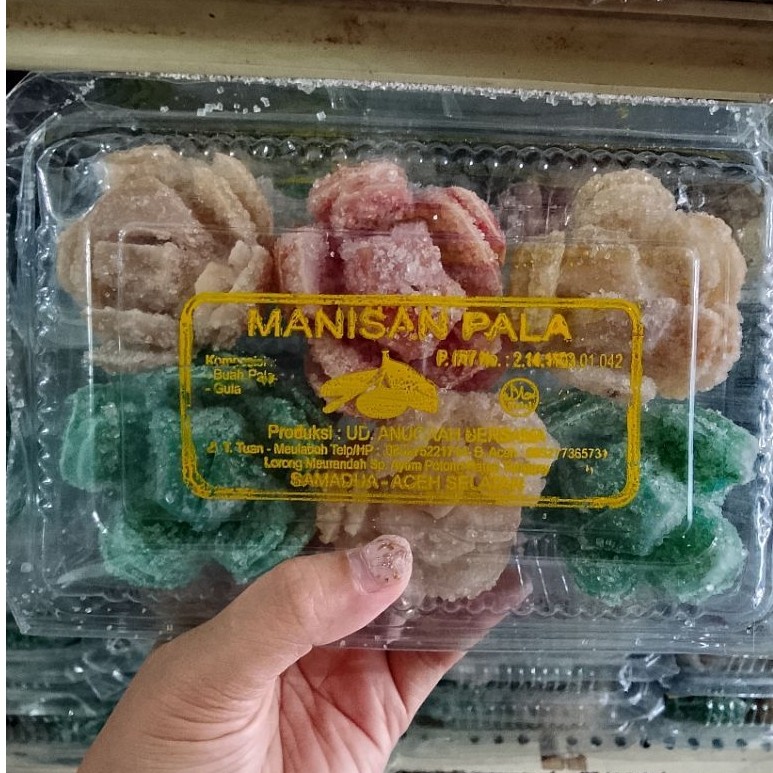 MANISAN PALA KHAS ACEH / MANISAN BUAH PALA