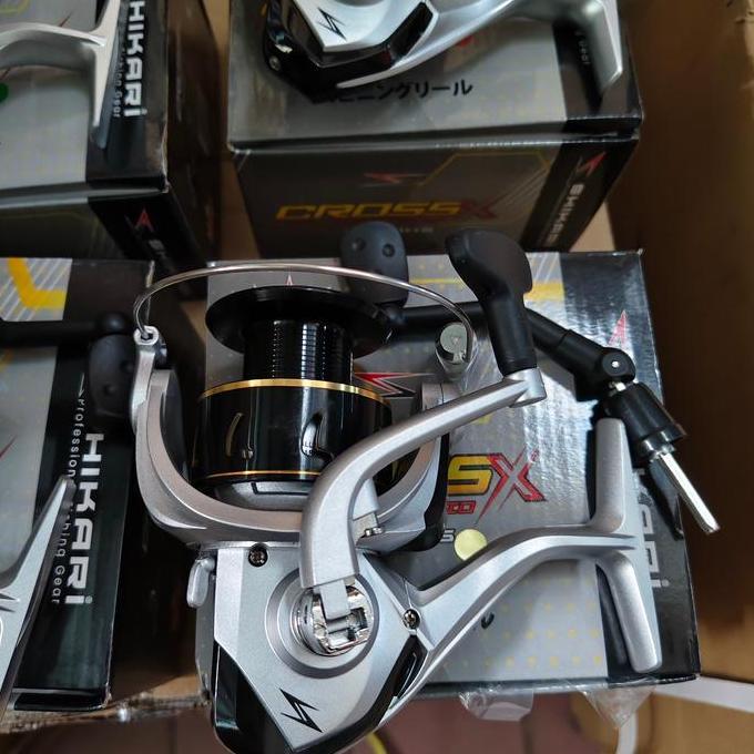 TERBARU - Reel pancing shikari crossx cross x 6000 high speed reel laut
