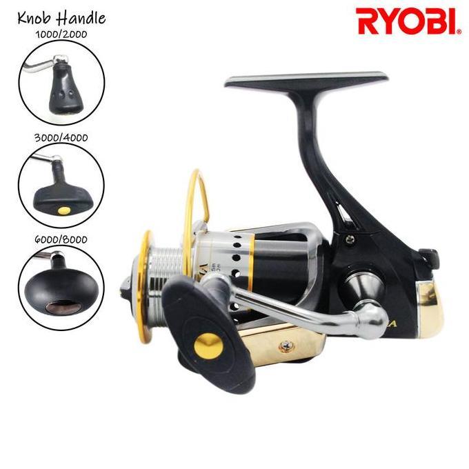 Fishing Reel RYOBI Ecusima Vi HP Power Handle Metal Spool