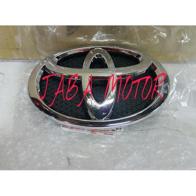 HARGA DISC - Logo grill Yaris-Logo depan toyota yaris original