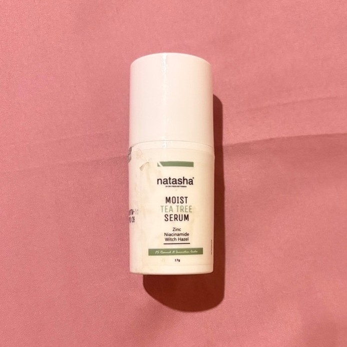 Natasha by dr Fredi Setyawan Moist Tea Tree Serum Azelaic Peptide + Tea Tree Oil Serum - Redakan Kem