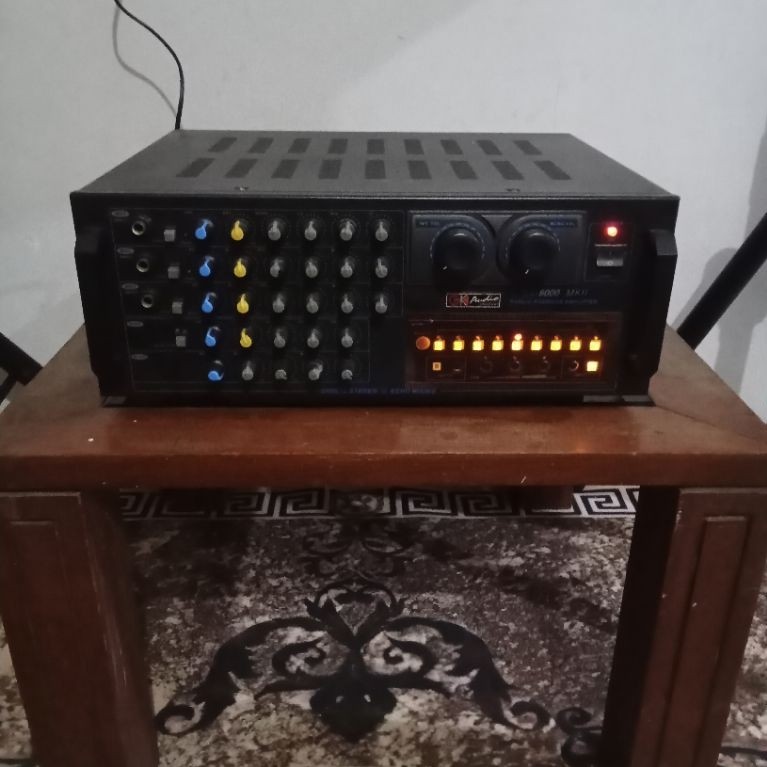 power amplifier mixer karaoke bekas
