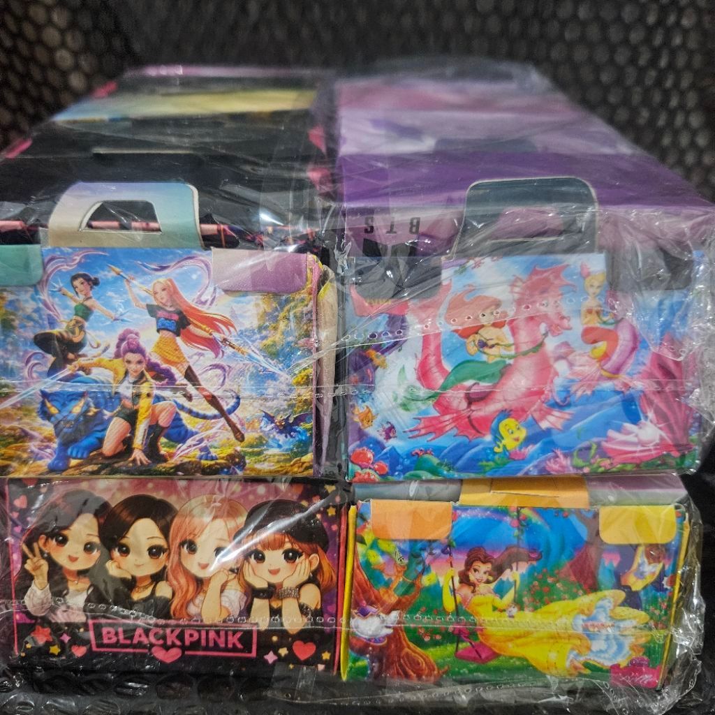 Mainan kotak hadiah mainan shopping bag mainan kotak aksesoris