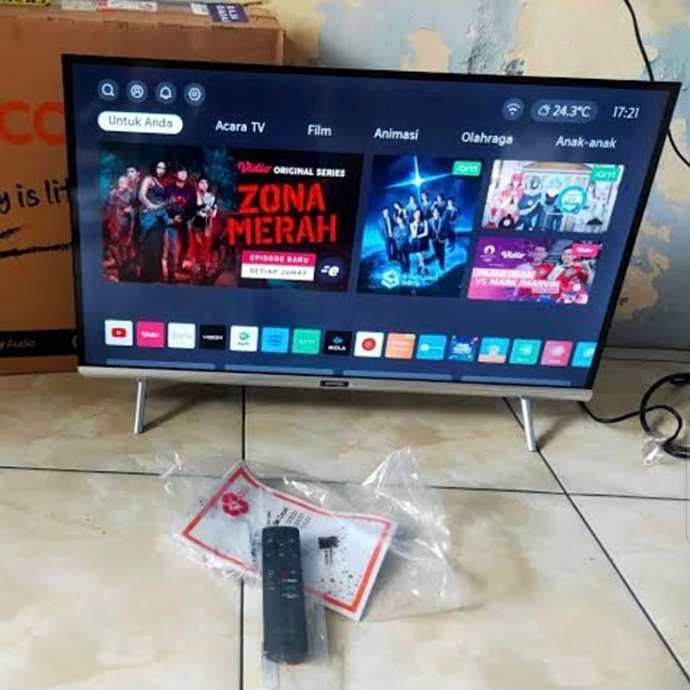 TV LED Cocaa 32 Inch HD Smart TV Bekas Segel