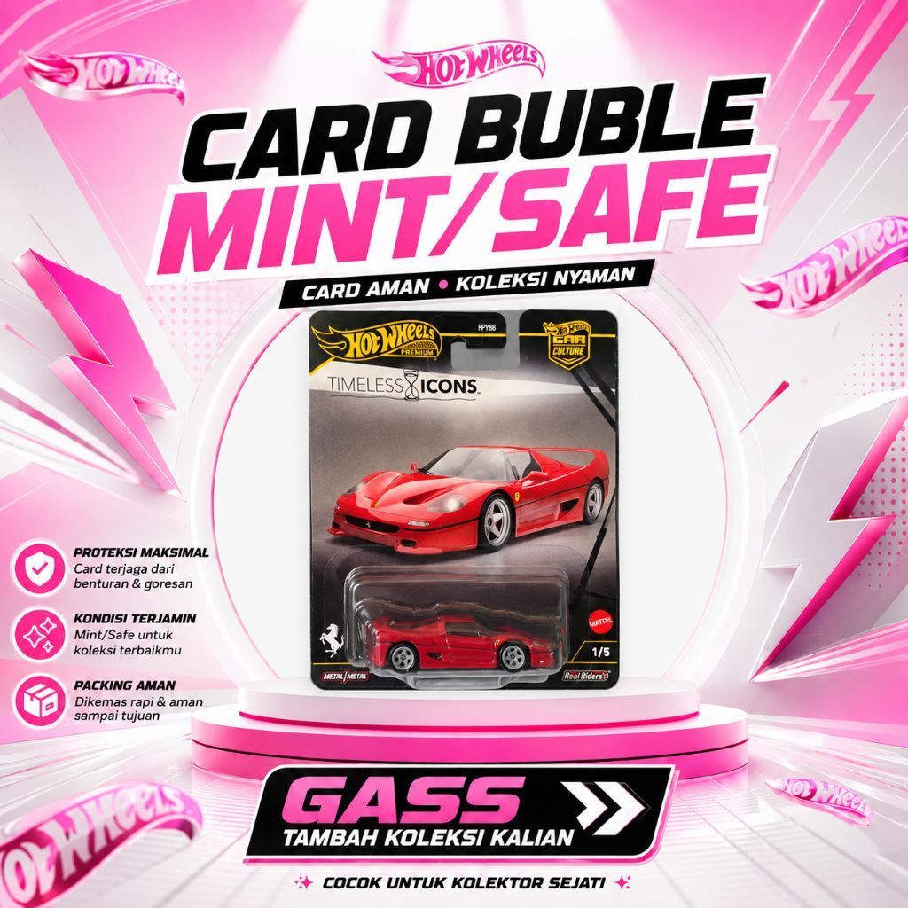 Hotwheels Diecast Ferrari F50 Timeles Icon