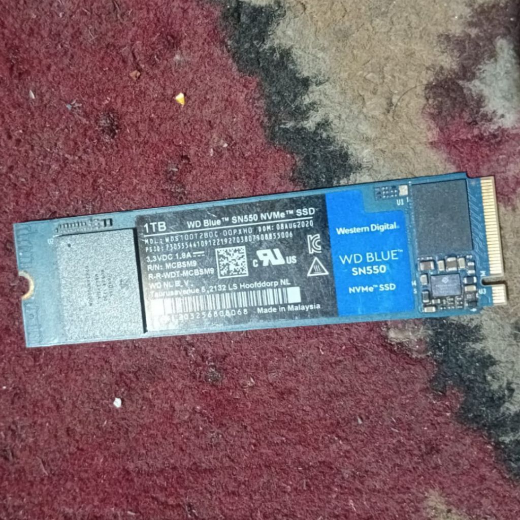 1TB WD Blue SN550 NVMe SSD