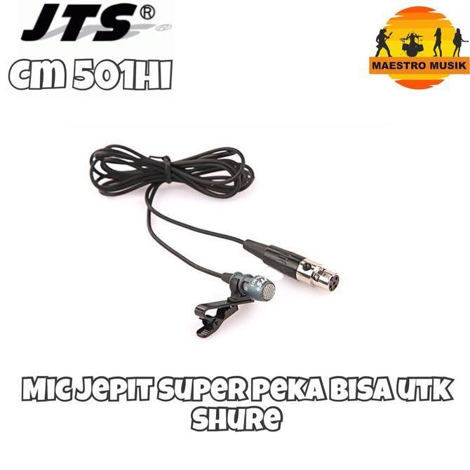 NEW JTS  CM 501HI - clip on super peka bisa utk shure