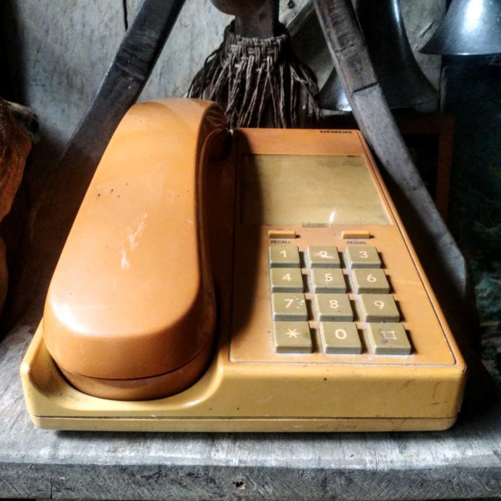 Telepon Rumahan Display Jadul - Siemens