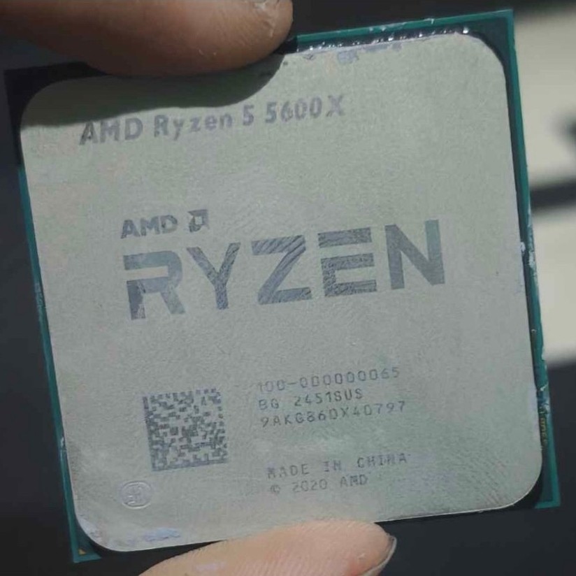 AMD Ryzen 5 5600X CPU Prosesor Desktop Tray Garansi ON