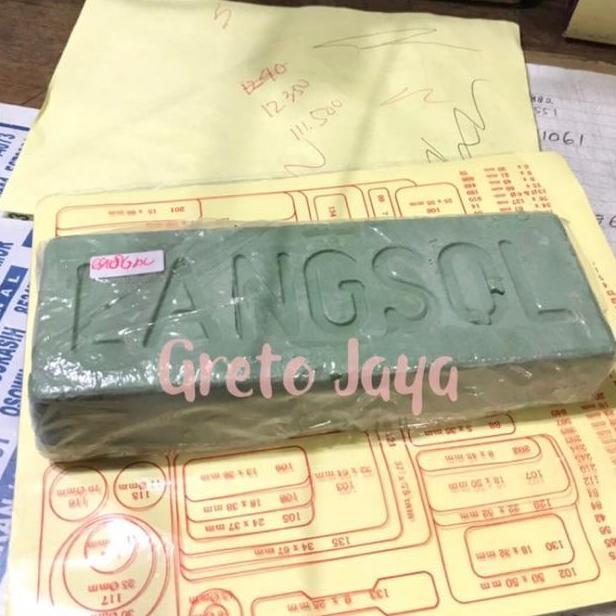 Kangsutarmani6 - Batu Poles Hijau / Langsol Asli / Obat Batu Poles Ijo Stainless Steel