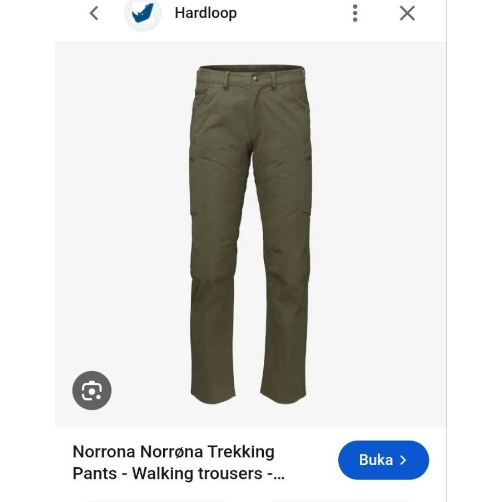 Norrona  celana cargo celana gunung