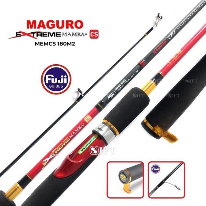 NEW Joran Maguro Extreme Mamba CS 180cm full fuji 7-17lb/8-20lb | Joran maguro mamba CS