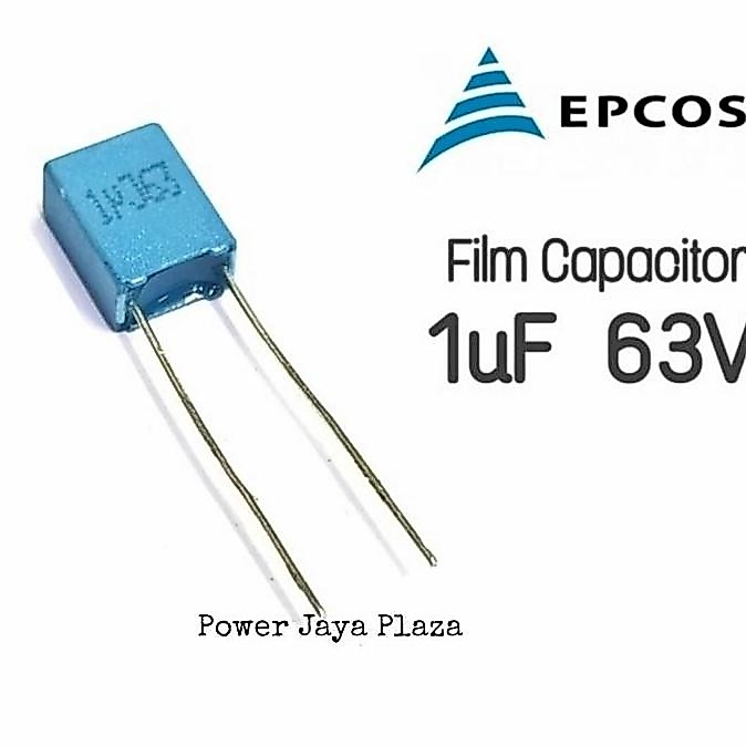 KAPASITOR 1UF63V 1UF 63V AUDIO AUDIOPHILE ORIGINAL EPCOS PJP79