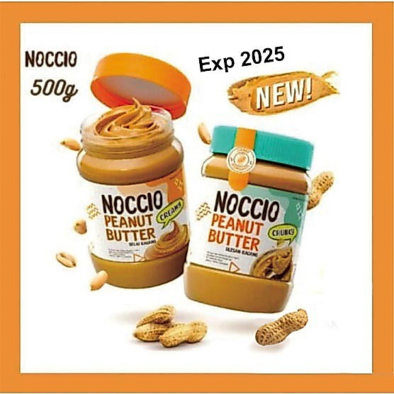 Noccio Peanut Butter Besar 500gr PROMO HALAL by Ubtan Mart