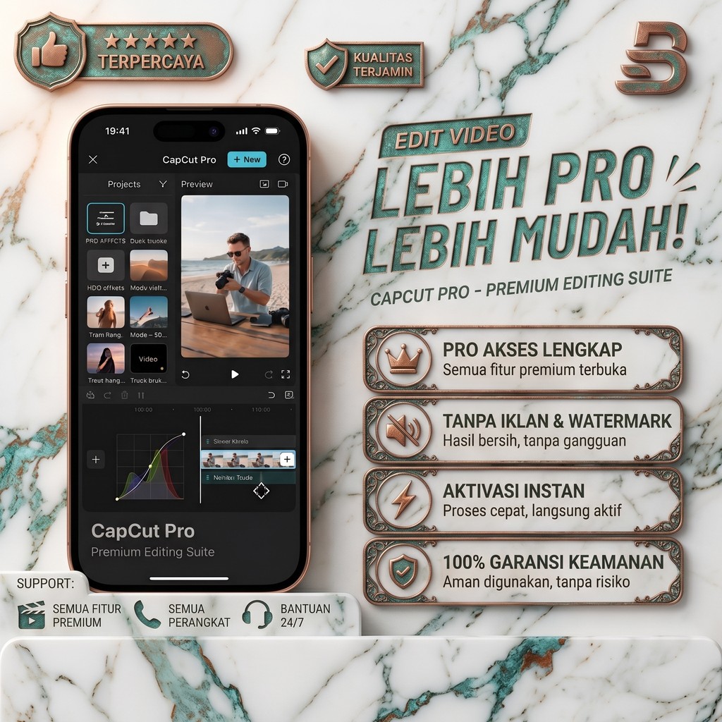 TEMPLATE CapCut Terbaik: CapCut Template Eksklusif