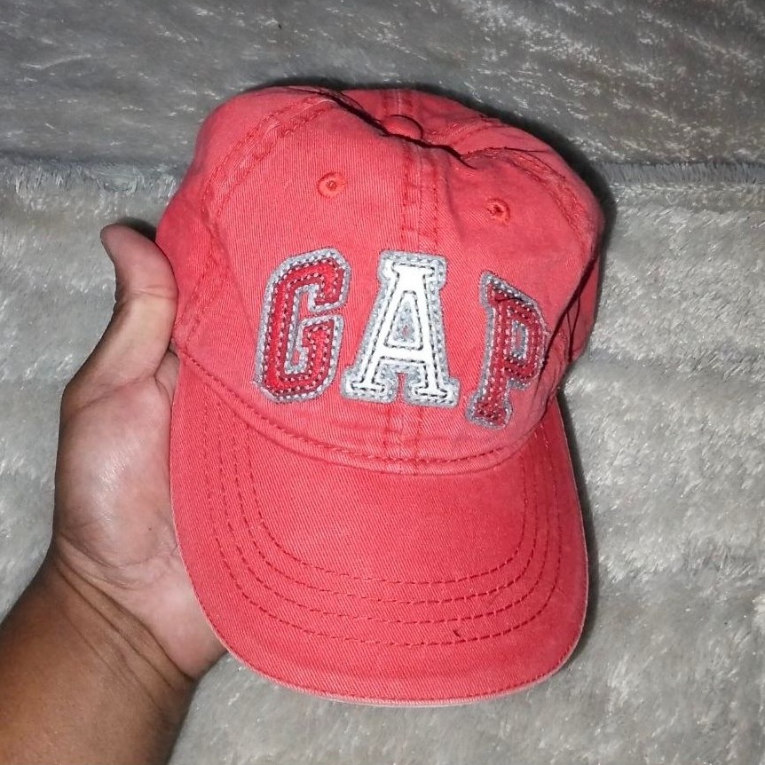 Topi GAP Anak 4 - 6 tahun warna merah Second