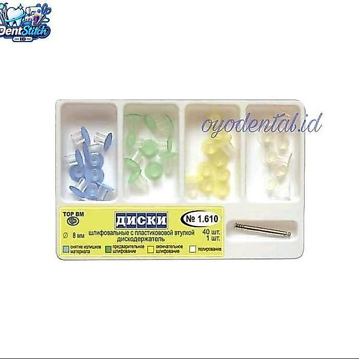 Dental stem polishing disc komposit  soflex stem disk composite gigi
