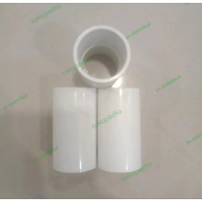 CLIPSAL Sock 25mm Putih / Sok Pipa 25 mm Putih Clipsal / Penyambung Pipa Ukuran 25mm Clipsal