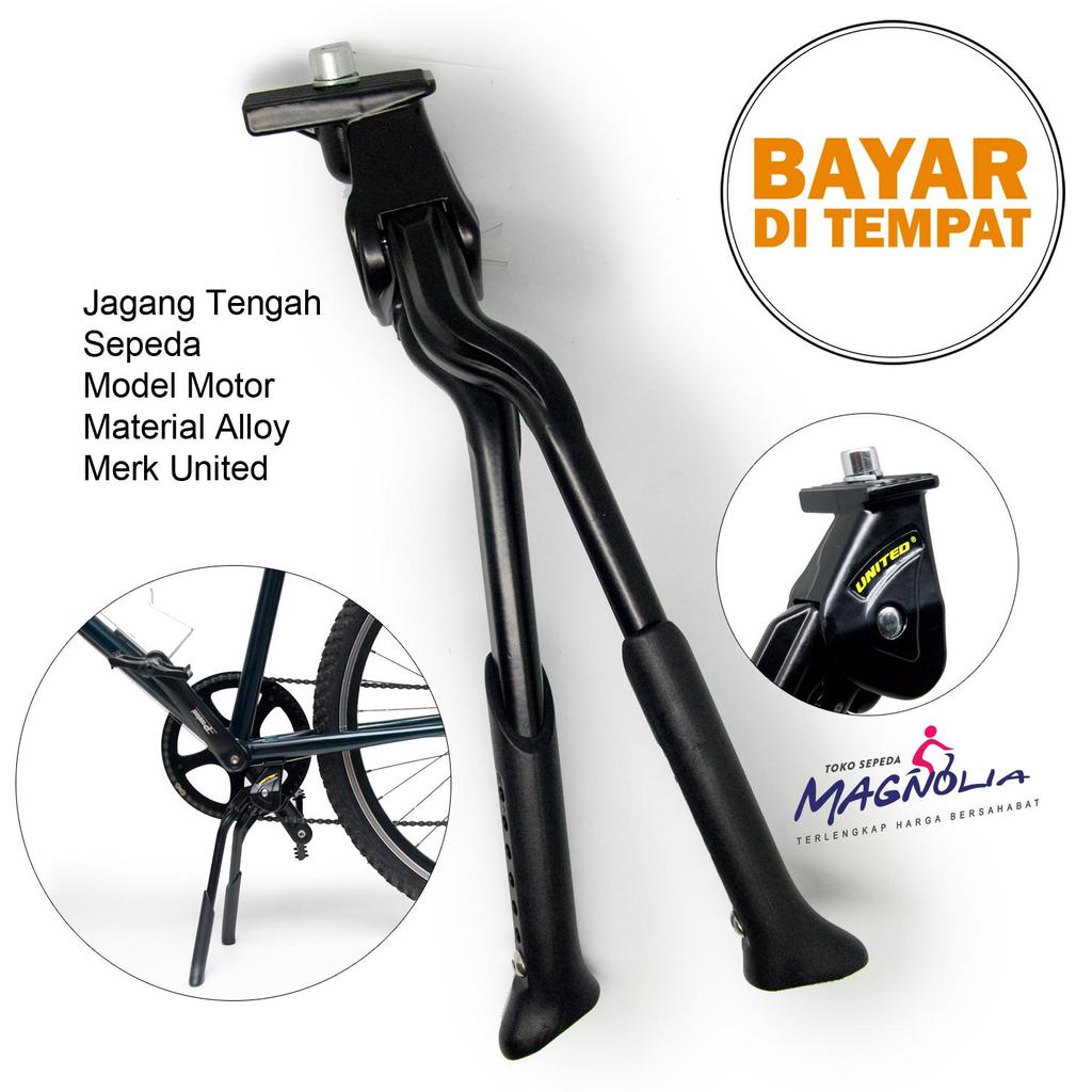 Standar Tengah Sepeda Lipat Seli MTB Gunung Jagrak Jagang Sepeda United