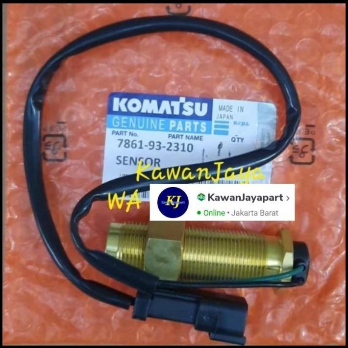 DISKON SENSOR RPM KOMATSU PC200-7 SENSOR REVOLUTION KOMATSU 7861-93-2310 