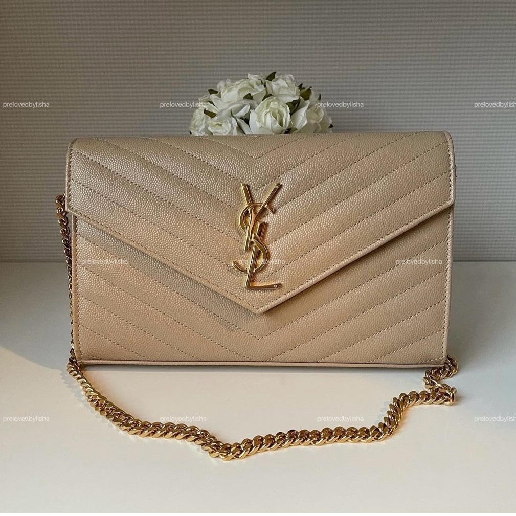 Preloved YSL woc Preloved yves saint laurent Preloved saint laurent Preloved WOC YSL WALLET