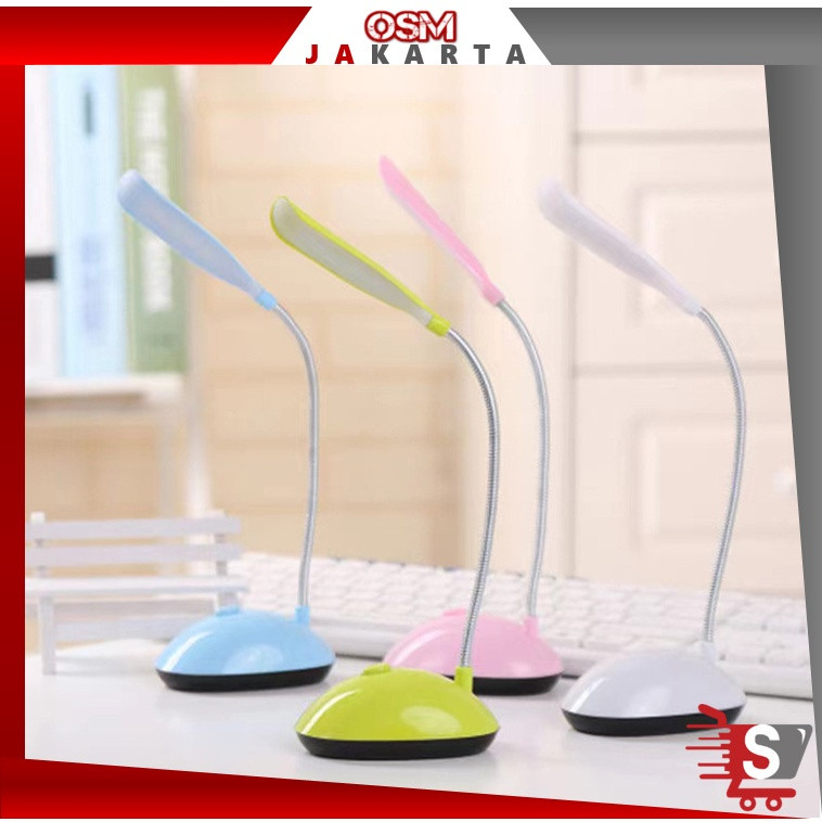 Lampu Baca LED/ Lampu Meja Belajar on off / Lampu Belajar Mini Desk / Lampu Belajar Mini Desk