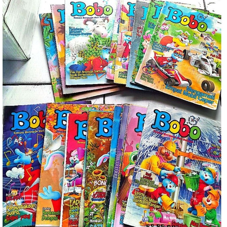 MAJALAH ANAK "BOBO" TAHUN 2003, EDISI KENANGAN