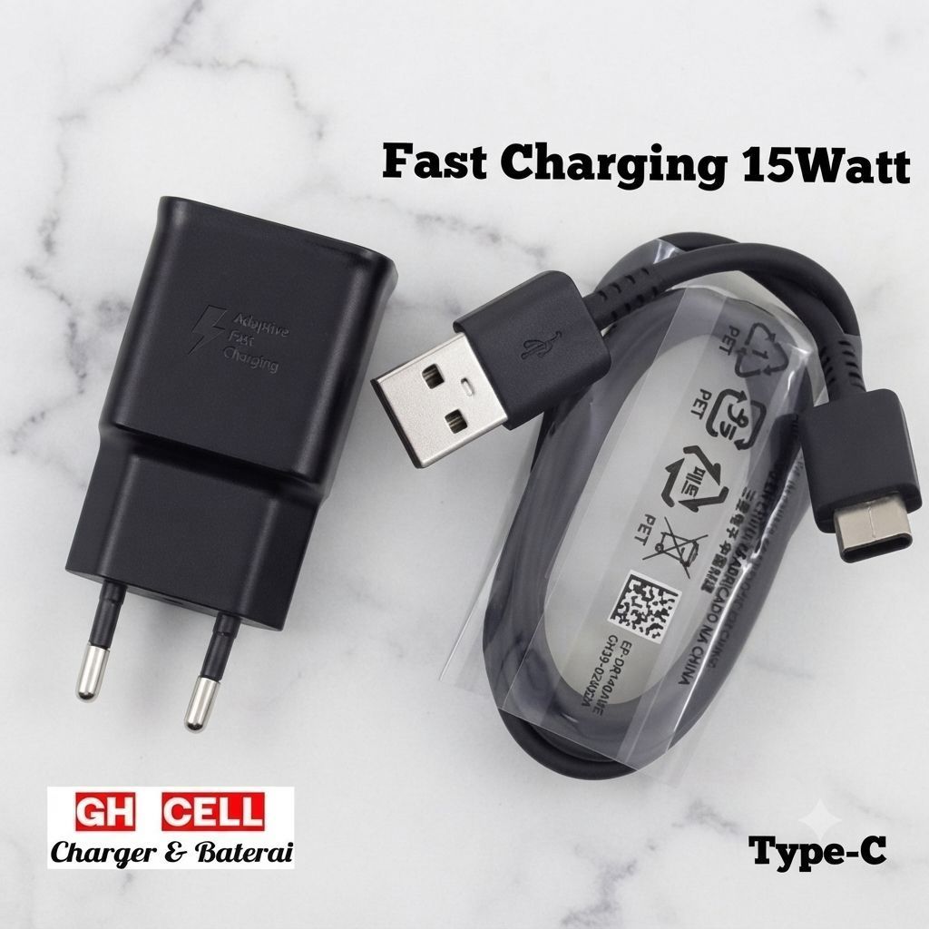 Charger Untuk Model Smsung Tab A8 2019 P205 / P200 Fast Charging Type C