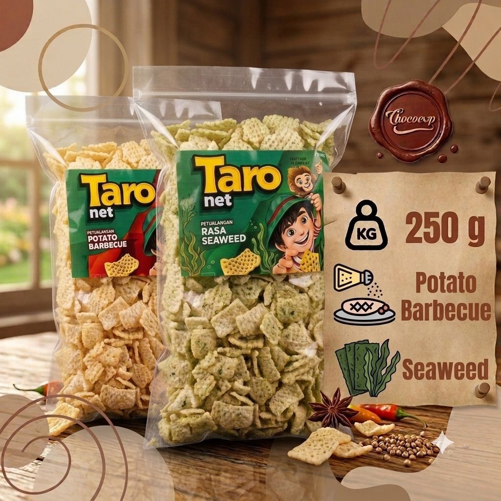 TARO NET BBQ/SEAWEED 250g
