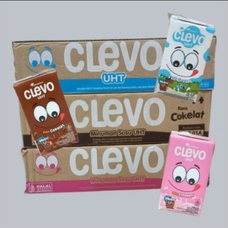 DISKON SUSU CLEVO | Susu UHT Clevo 115ml | Susu Clevo| Susu Clevo 115ml Coklat| Susu Clevo Uht Straw
