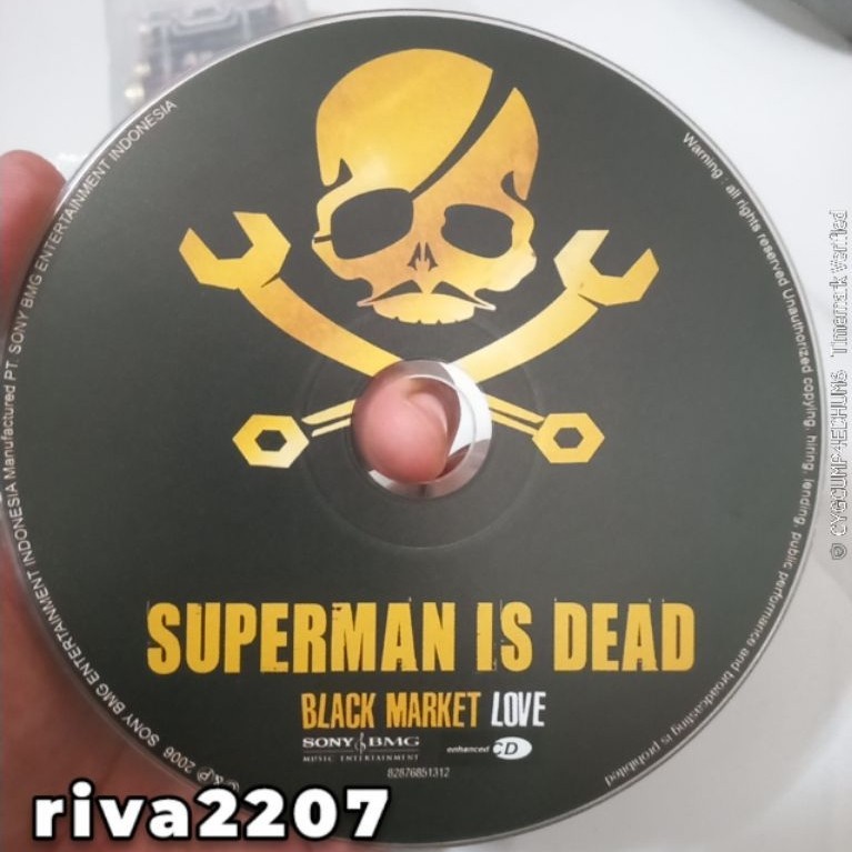 cd tanpa cover - ngadat ngadat - cd superman is dead