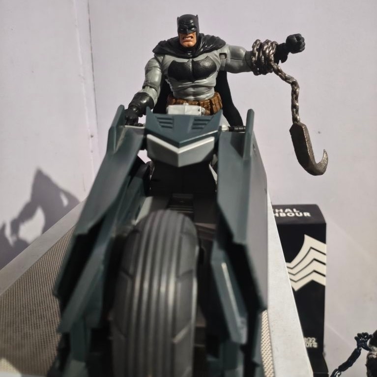 mcfarlane batman tdkr+ batcyle