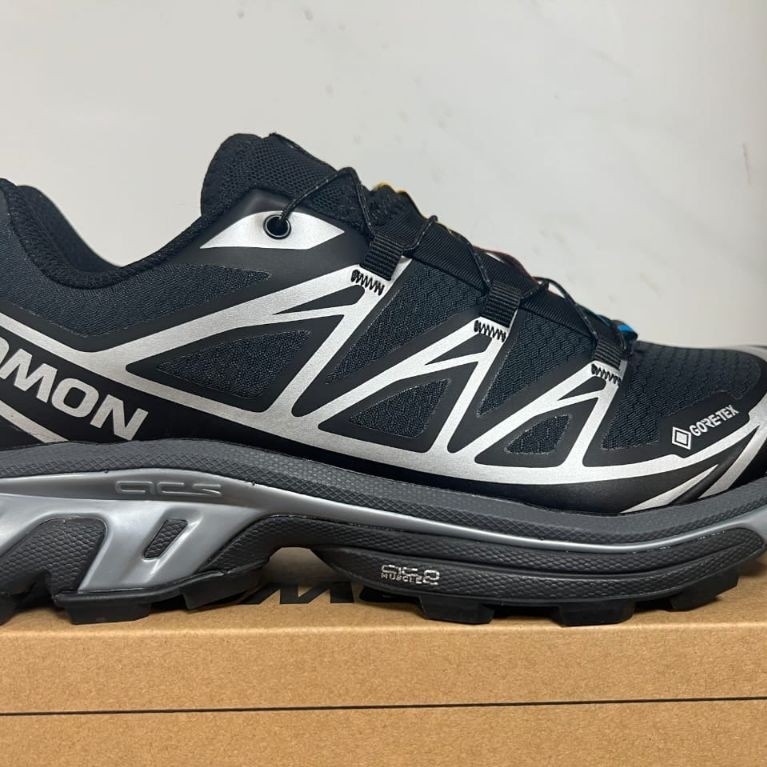 xt6 goretex black silver