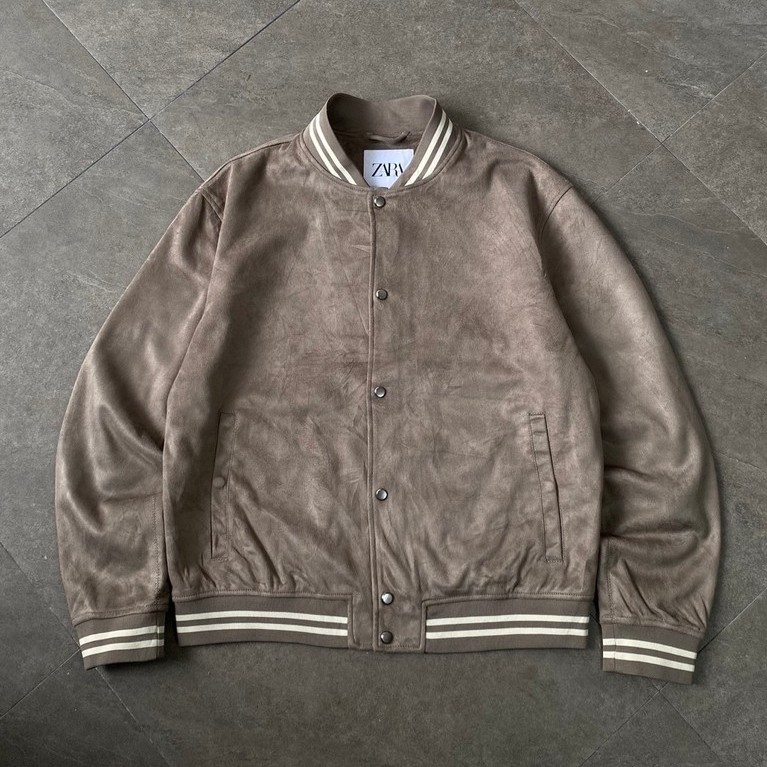 Bomber Suede Velvet Zara (Second)
