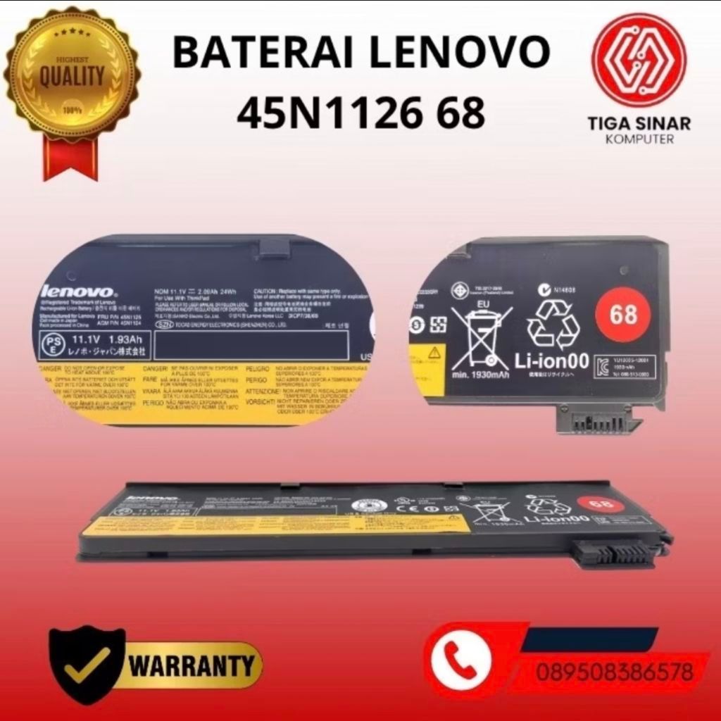 baterai lenovo t470