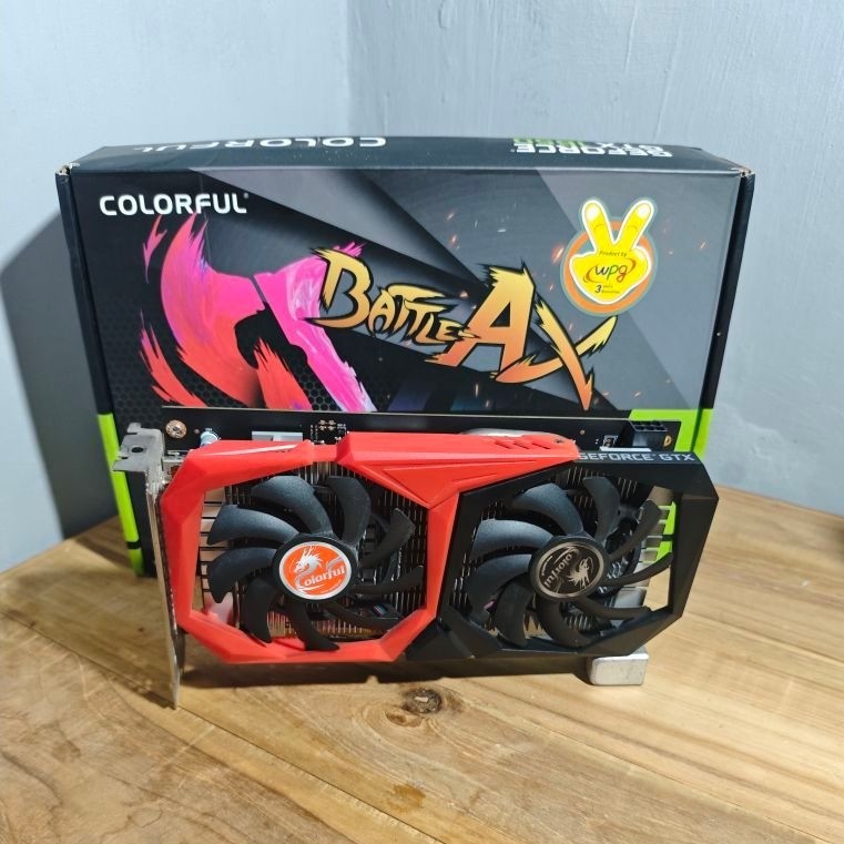 GTX 1650 4gb gddr6 merk colorful