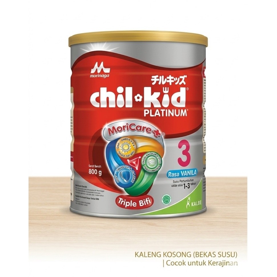 Kaleng susu kosong untuk kerajinan