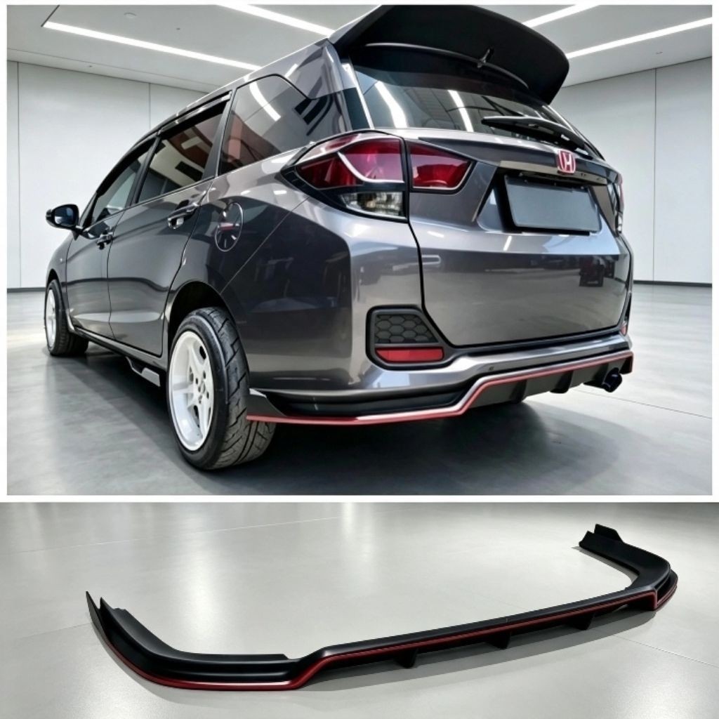 diffuser mobilio e s hitam doff list merah