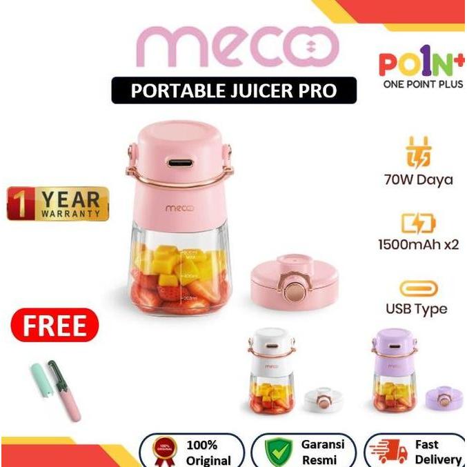 Mecoo Portable Juicer Pro 600/1000 Ml Meco Blender