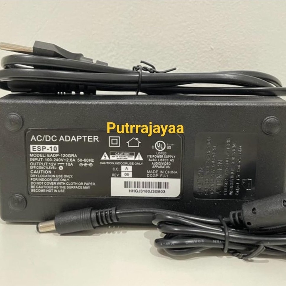 Adaptor DC 12 volt 10 Amper