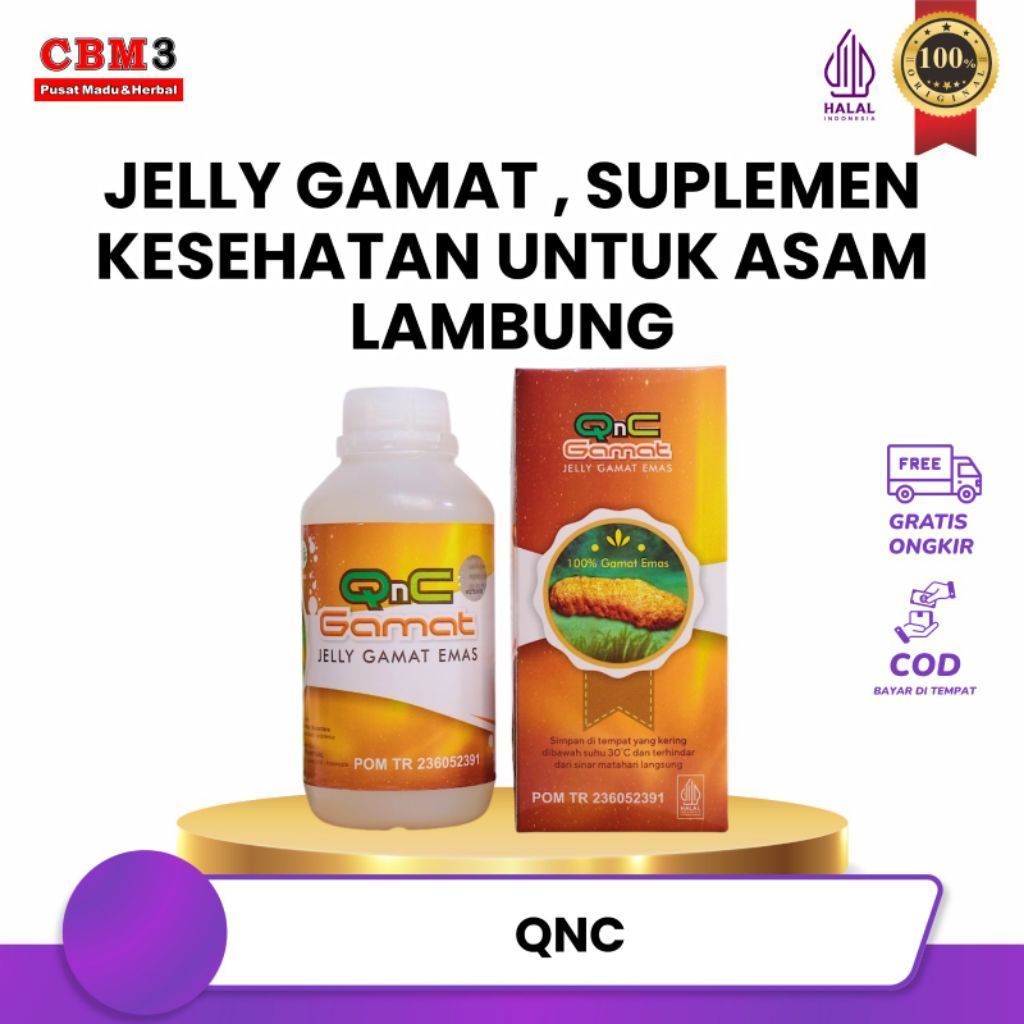 QNC GAMAT - Jelly Gamat Emas