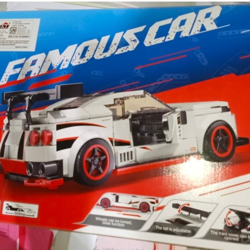 Mobil-Mobilan Lego Famous Car
