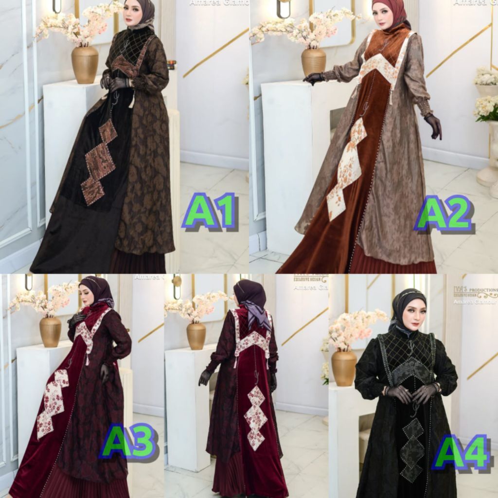 gamis syari ucel windes dwina almeyra azizil ivas soekha premium