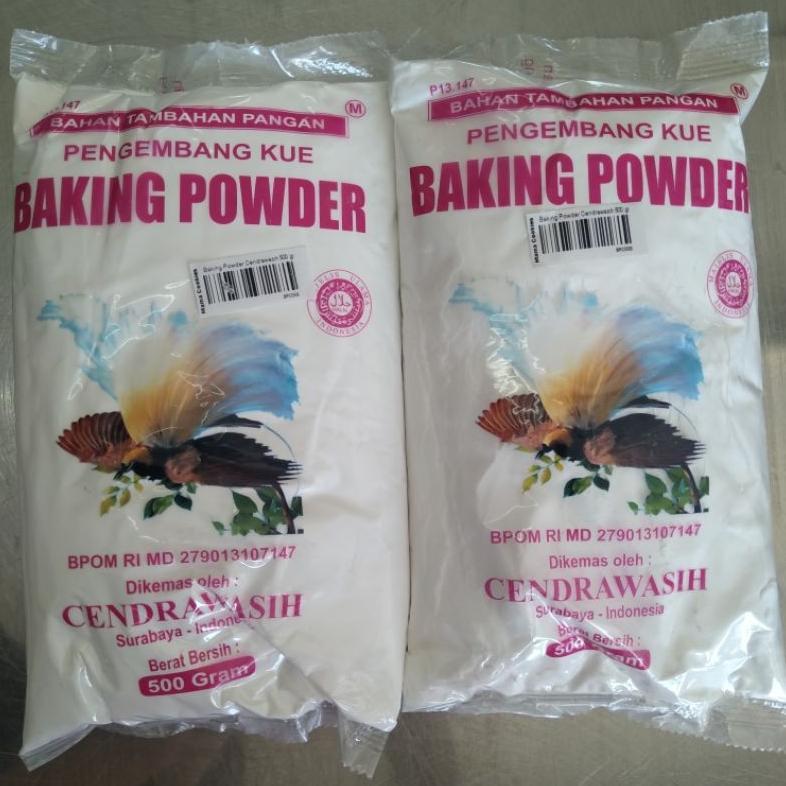 [ STAR ] Baking Powder Cendrawasih 500 gr / Pengembang Kue
