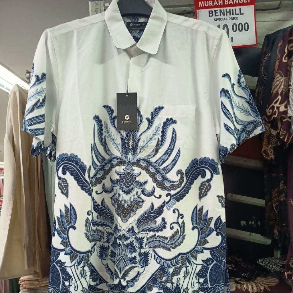 KEMEJA BATIK PRIA BENHILL