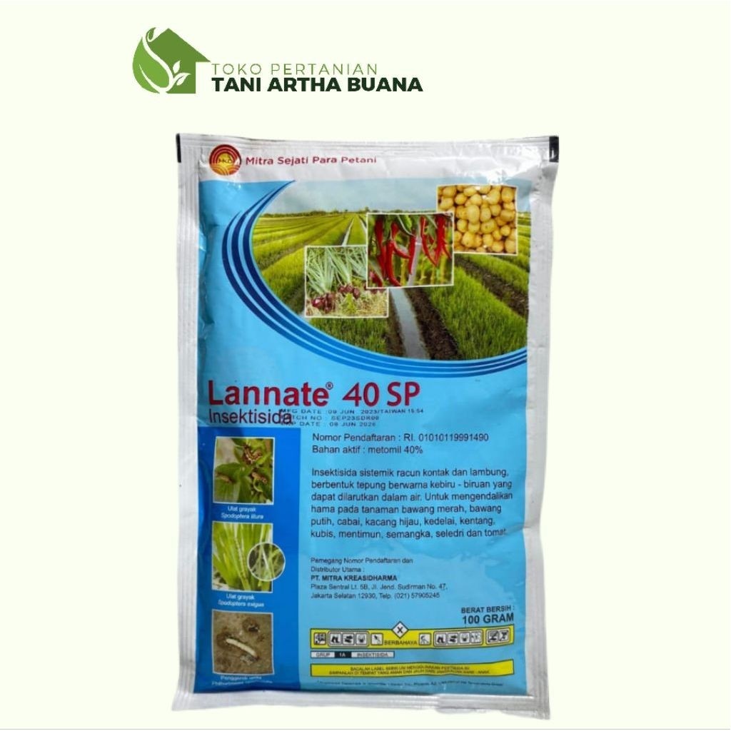 Insektisida Lannate 40 SP 100 GR