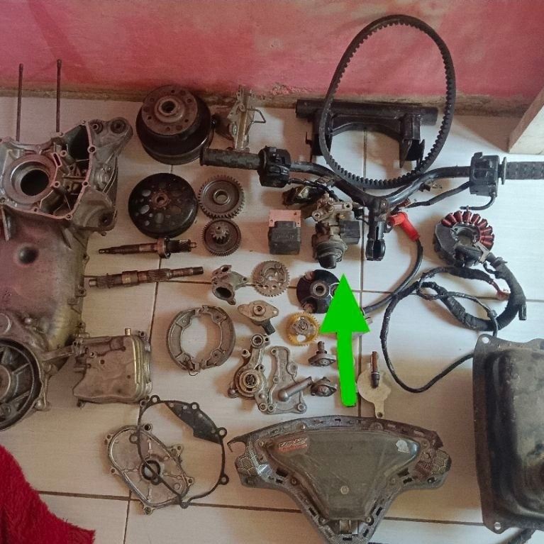 Kontak Keyless set remot aerox